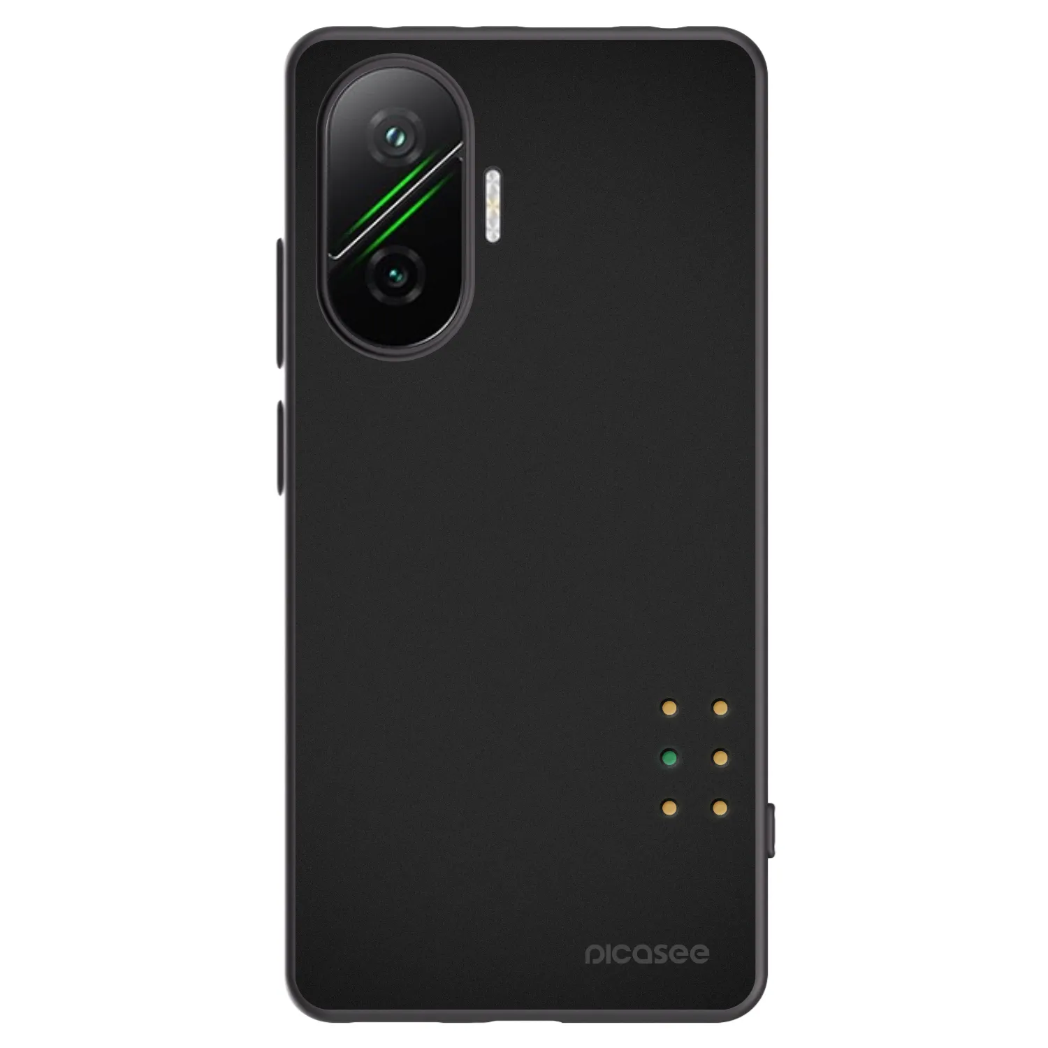 Picasee silikonový černý obal pro Xiaomi Poco F7 5G - Pulse