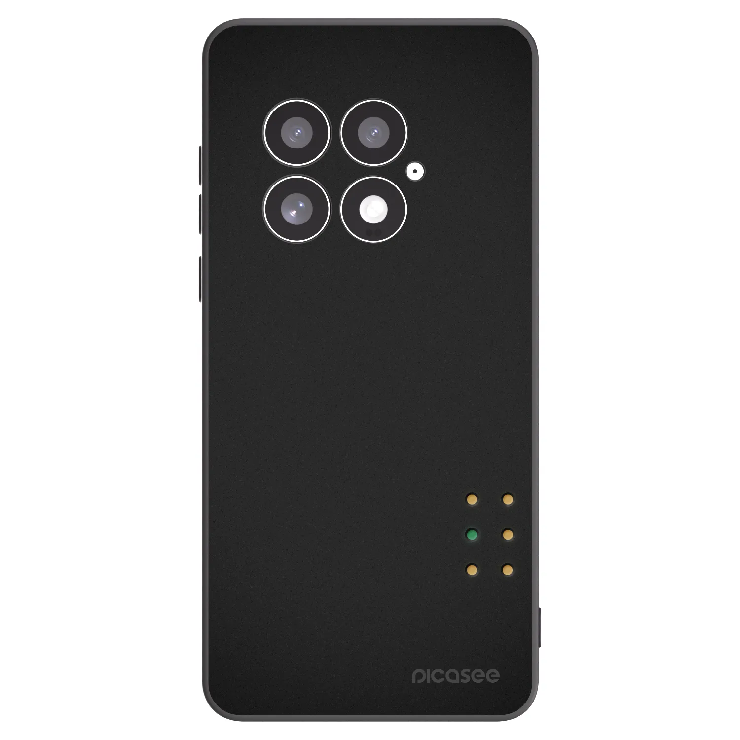 Picasee silikonový černý obal pro OnePlus 13 5G - Pulse