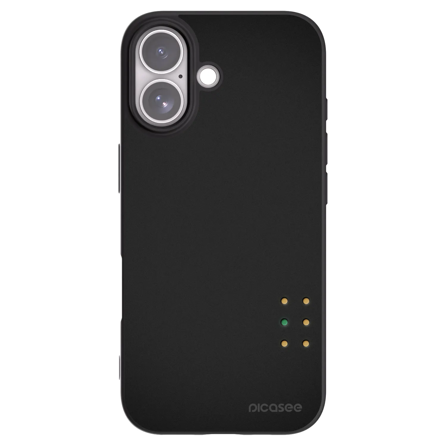 Picasee silikonový černý obal pro Apple iPhone 17 - Pulse
