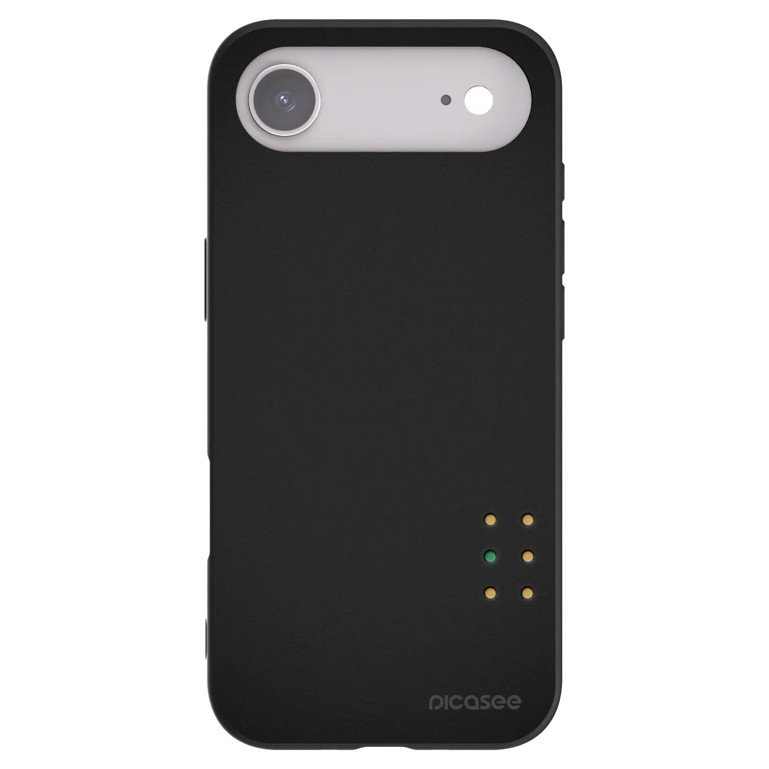 Picasee silikonový černý obal pro Apple iPhone Air - Pulse