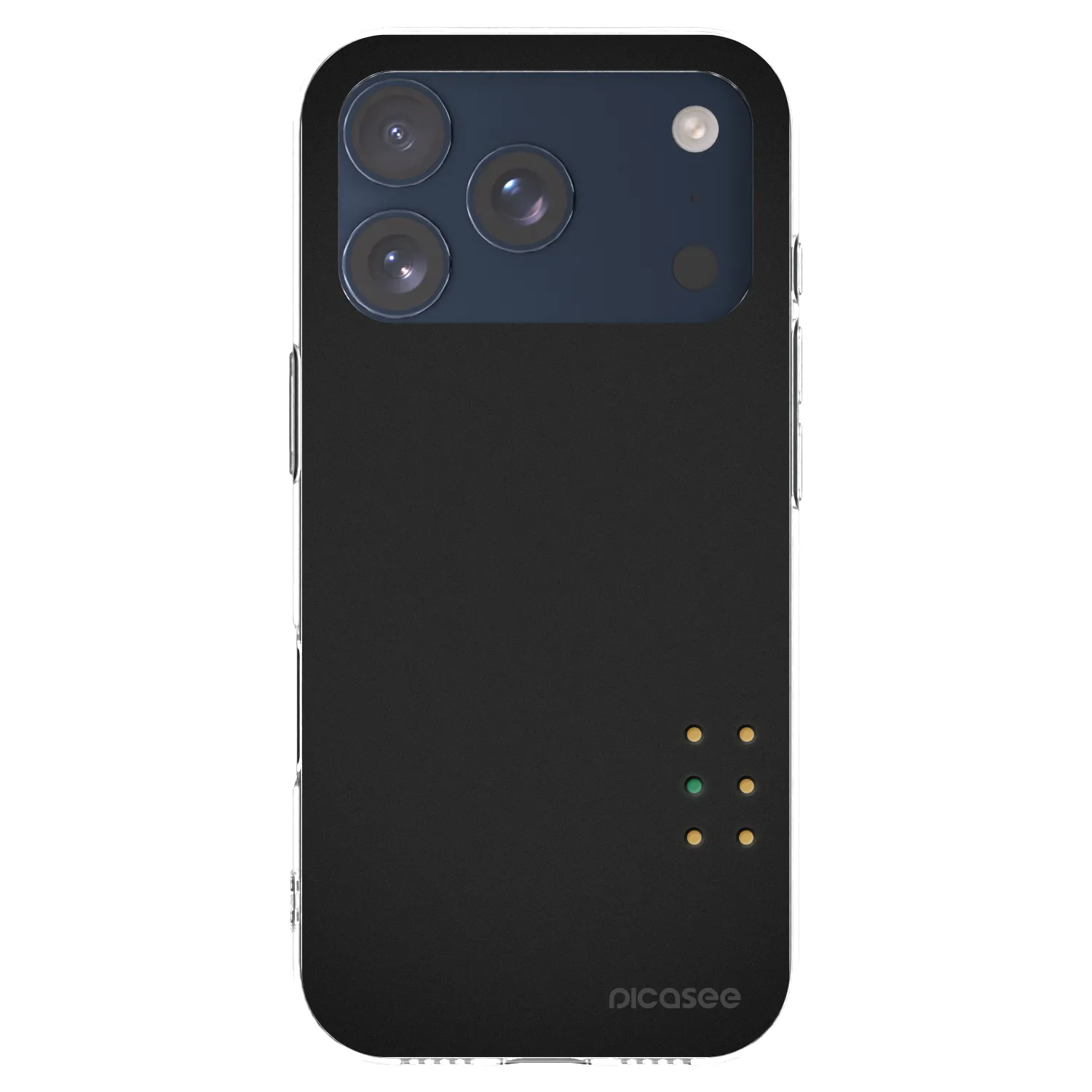 Picasee silikonový průhledný obal pro Apple iPhone 17 Pro - Pulse