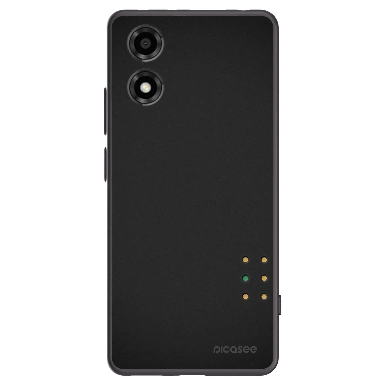 Picasee silikonový černý obal pro Motorola Moto E14 - Pulse