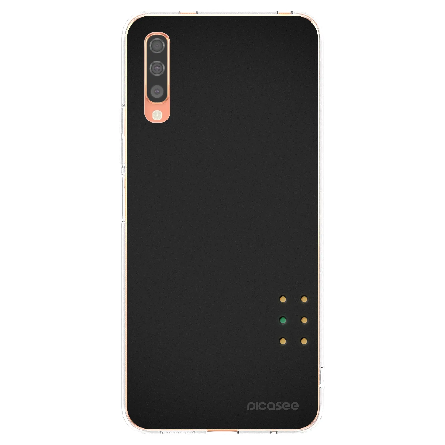 Picasee silikonový průhledný obal pro Samsung Galaxy A70 A705F - Pulse