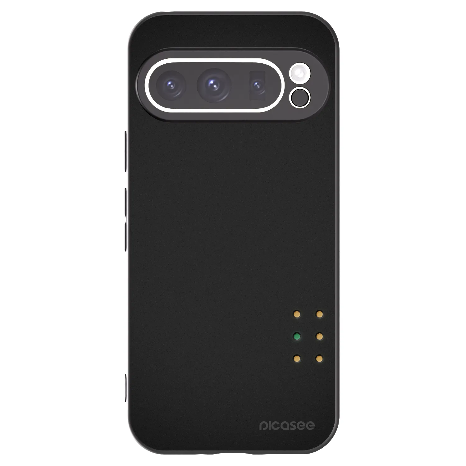 Picasee silikonový černý obal pro Google Pixel 9 Pro XL - Pulse