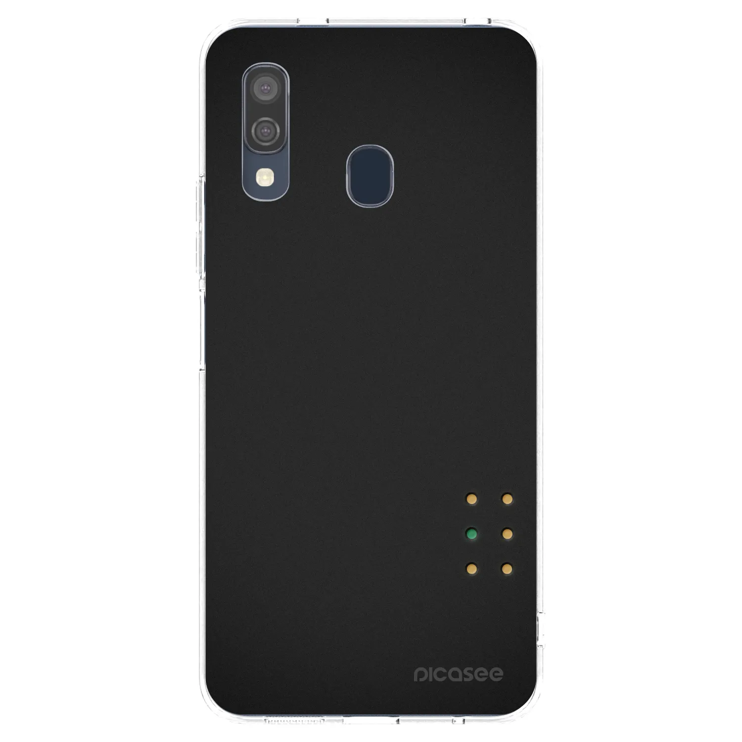 Picasee silikonový průhledný obal pro Samsung Galaxy A40 A405F - Pulse