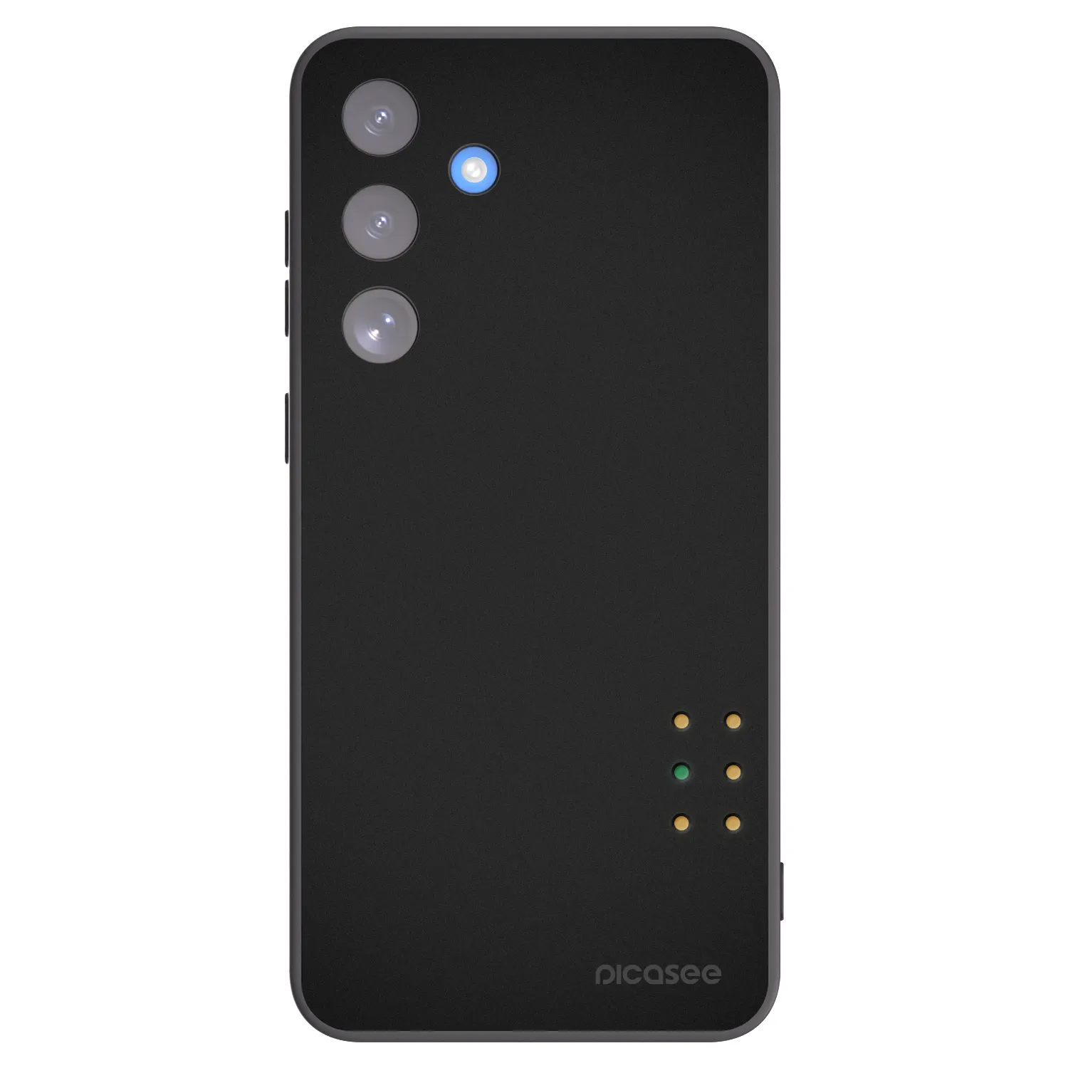 Picasee silikonový černý obal pro Samsung Galaxy S25 FE 5G - Pulse