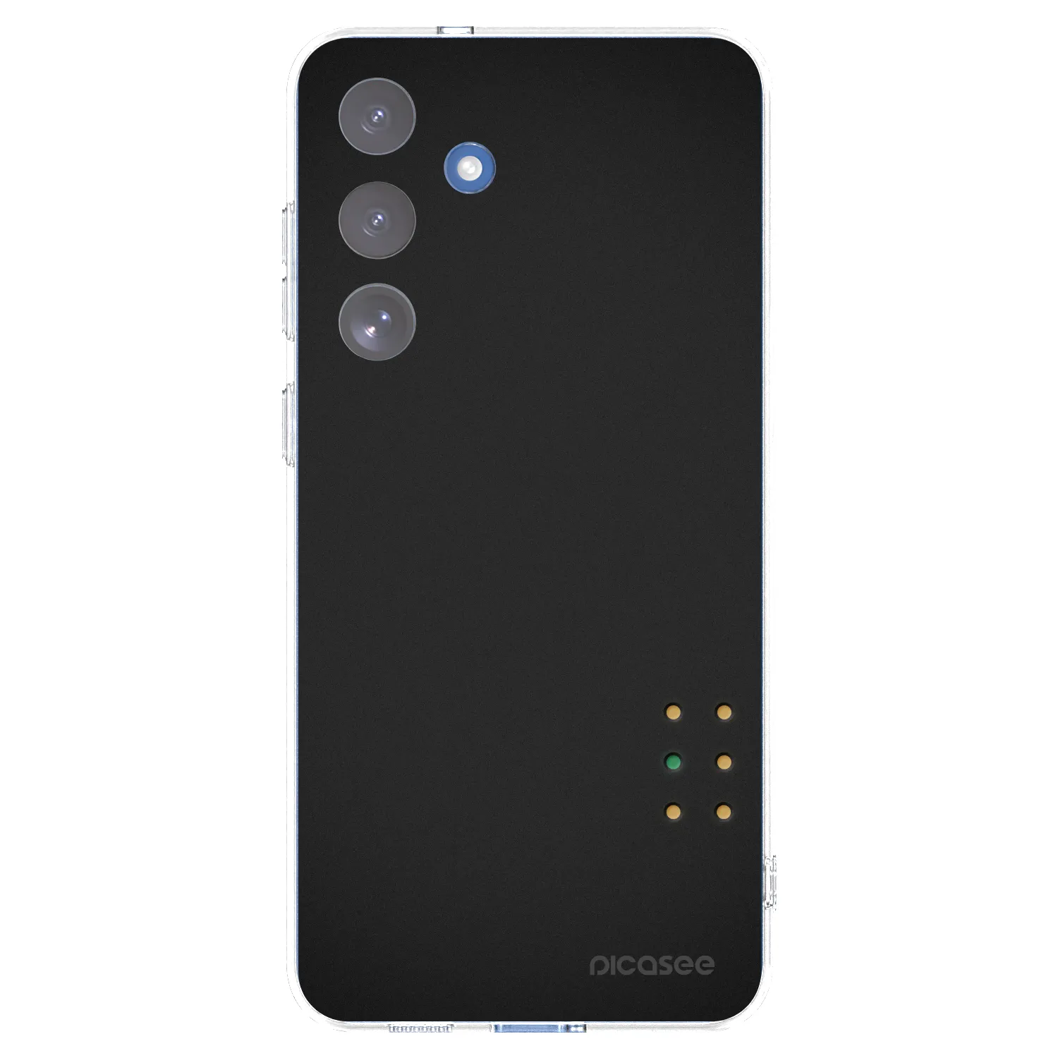 Picasee silikonový průhledný obal pro Samsung Galaxy S25 FE 5G - Pulse