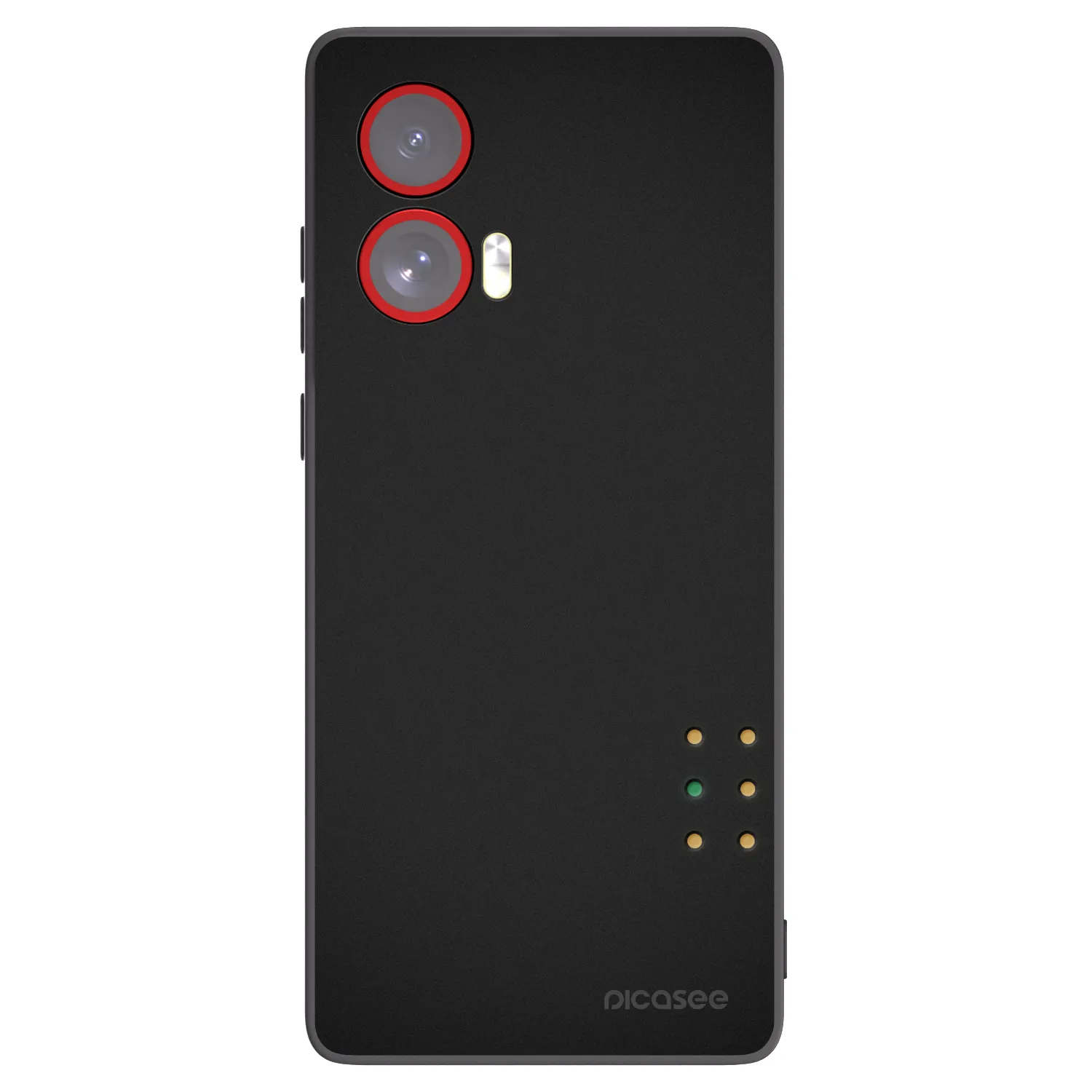 Picasee silikonový černý obal pro Motorola Edge 50 Fusion - Pulse