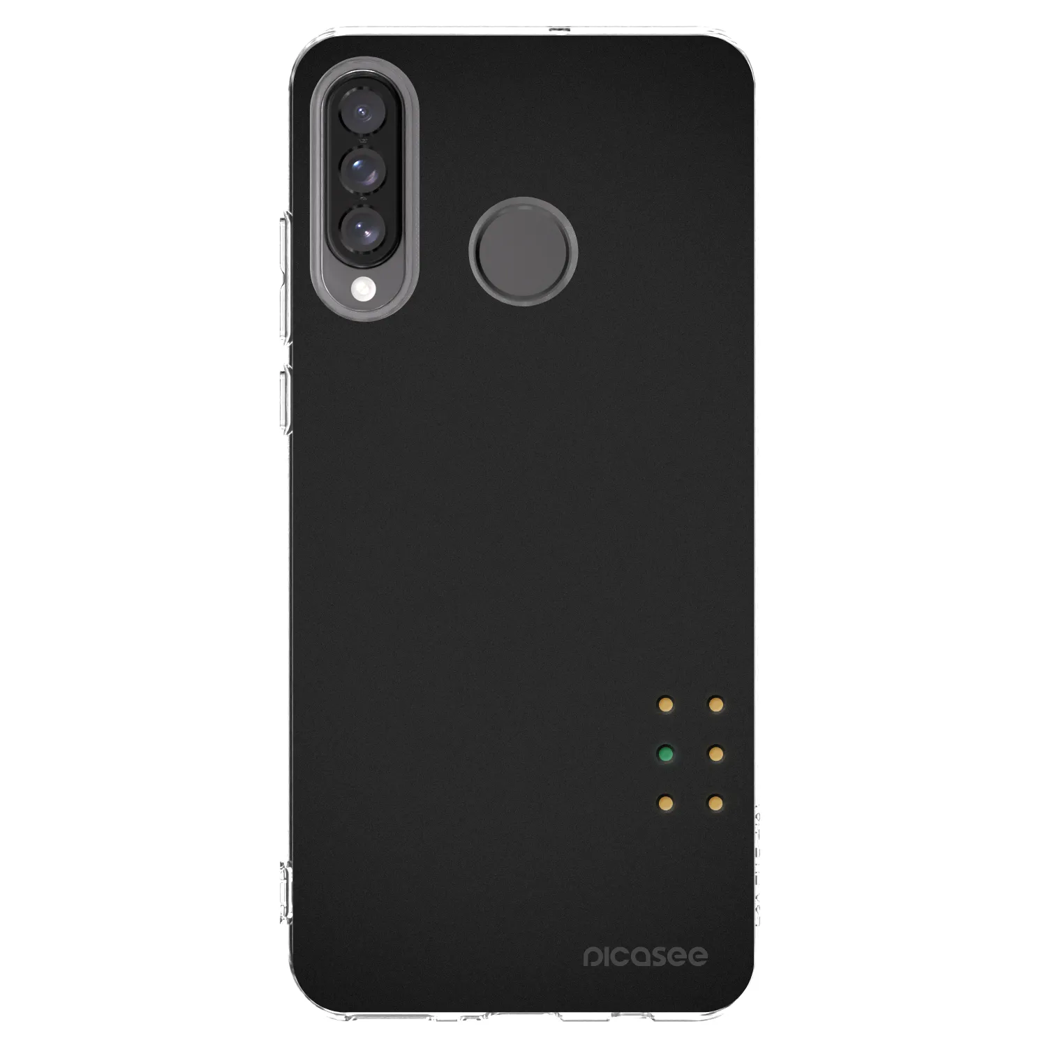 Picasee silikonový průhledný obal pro Huawei P30 Lite - Pulse