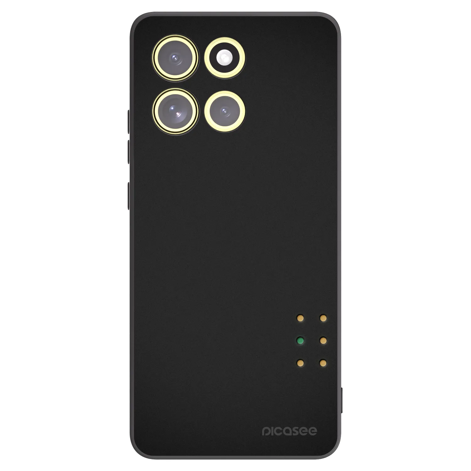 Picasee silikonový černý obal pro Motorola Moto G86 Power 5G - Pulse