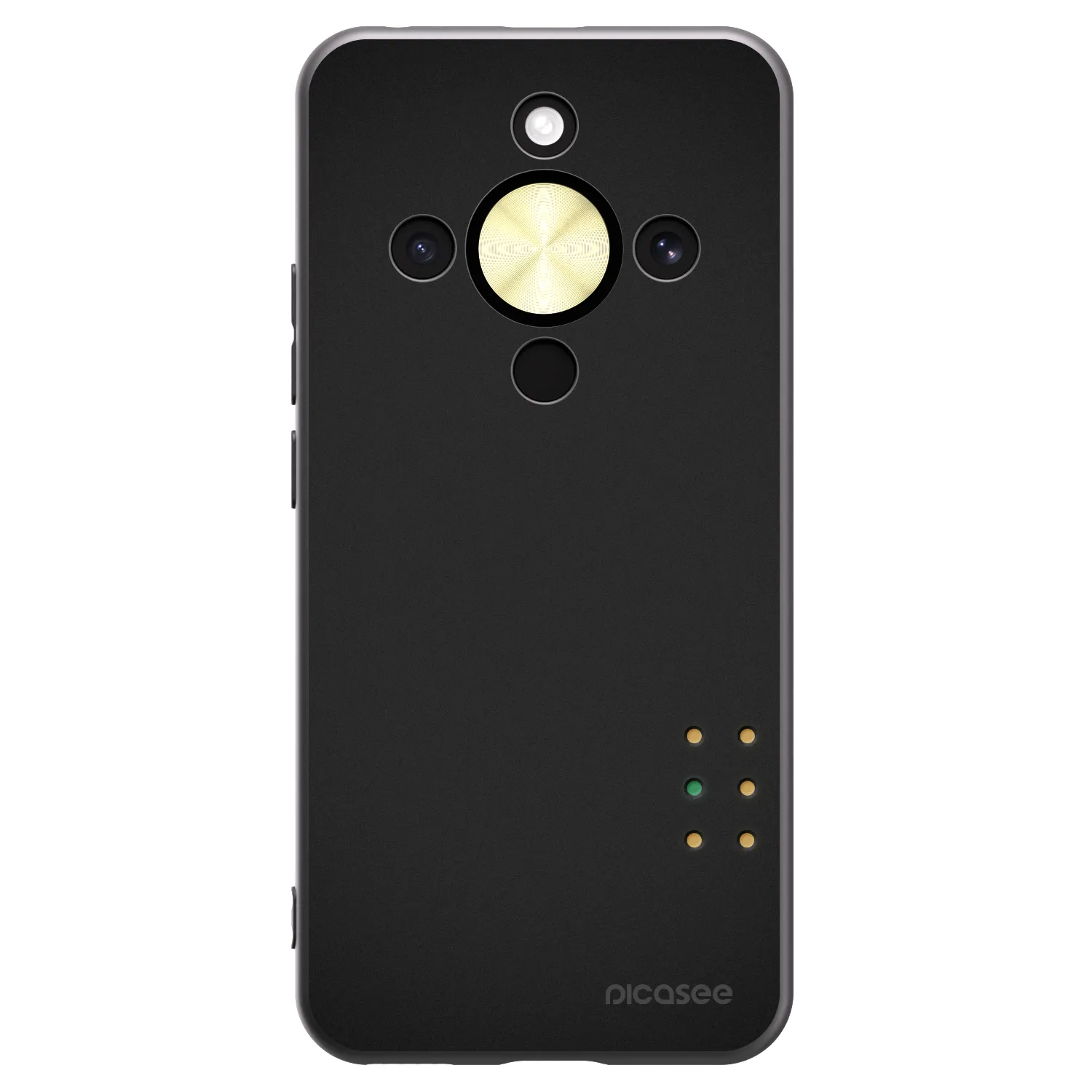 Picasee silikonový černý obal pro Honor Magic8 Lite 5G - Pulse