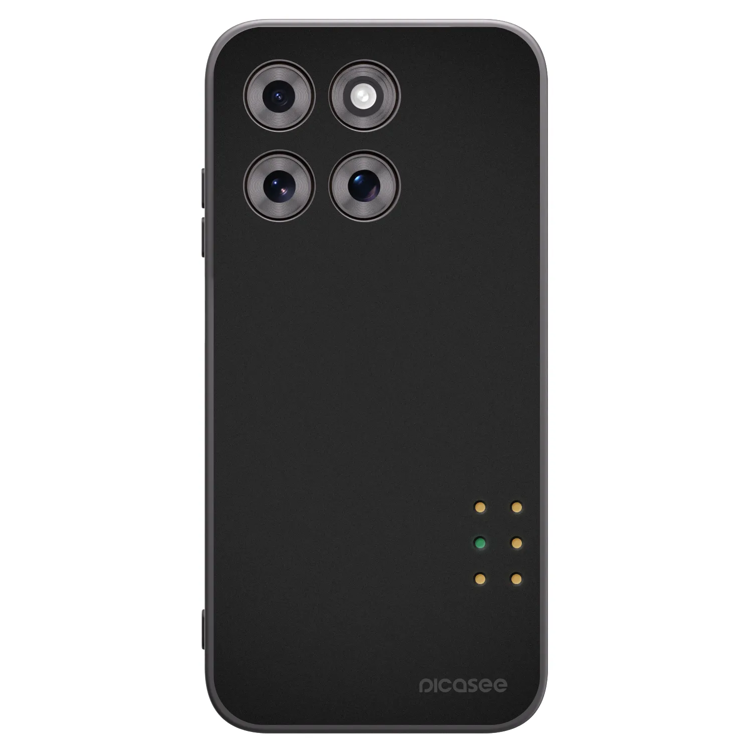 Picasee silikonový černý obal pro Motorola Moto G77 - Pulse