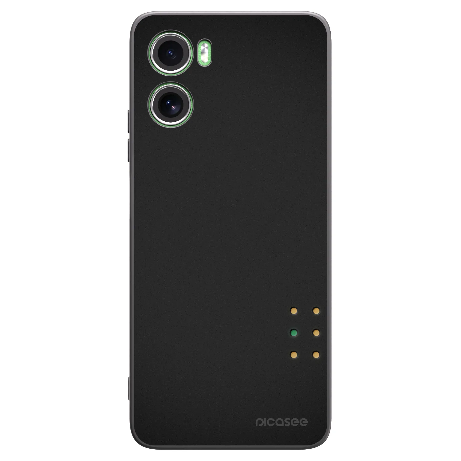 Picasee silikonový černý obal pro Motorola Moto G06 - Pulse