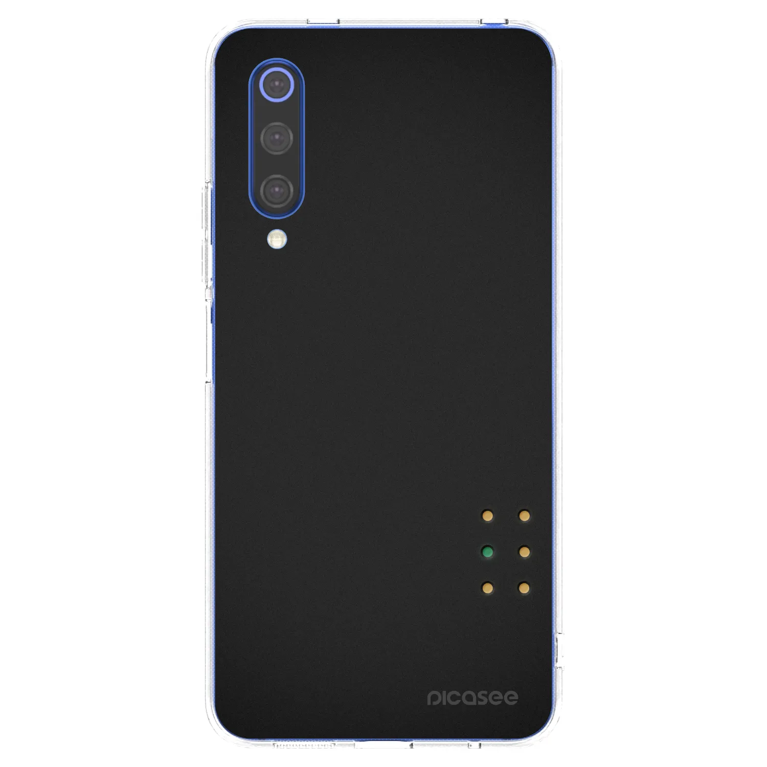 Picasee silikonový průhledný obal pro Xiaomi Mi 9 SE - Pulse