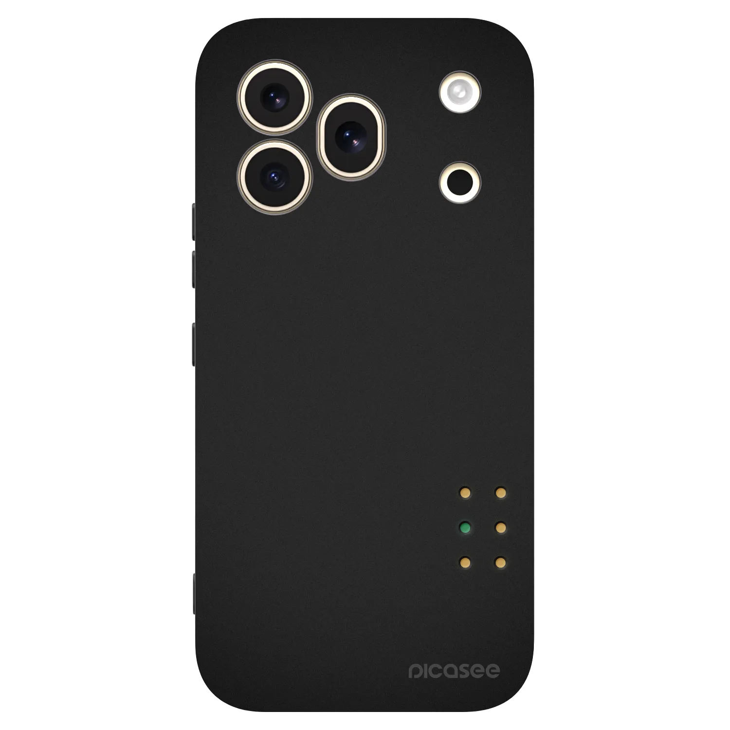 Picasee silikonový černý obal pro Honor 600 Pro - Pulse