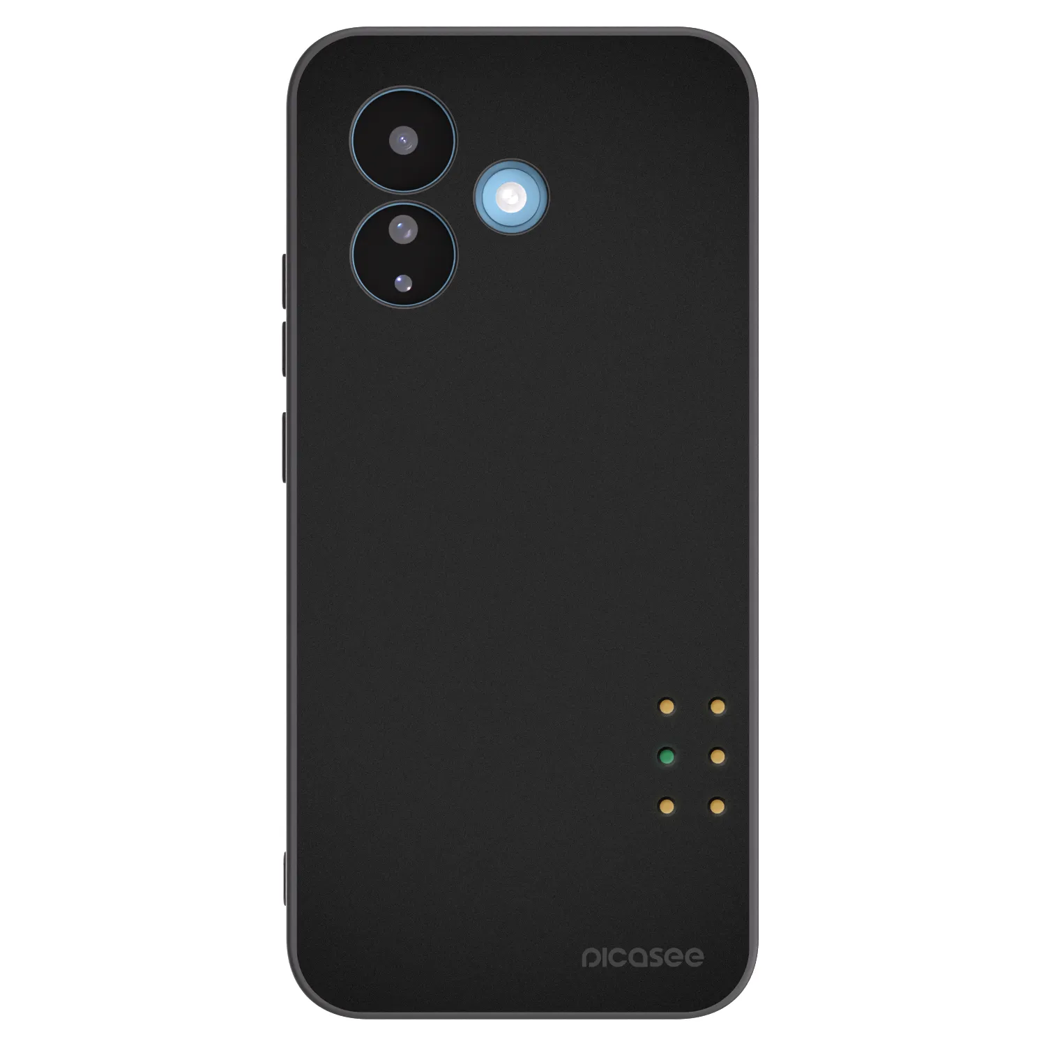 Picasee silikonový černý obal pro Xiaomi Redmi Note 17 Pro 5G - Pulse