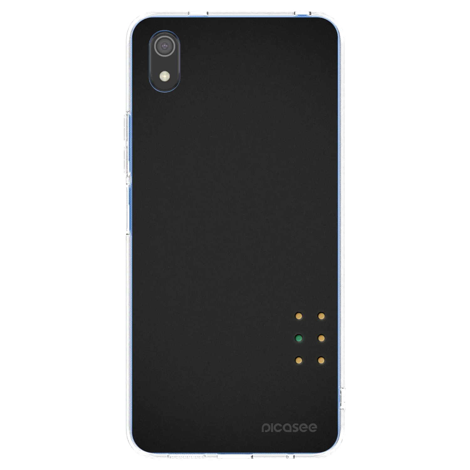 Picasee silikonový průhledný obal pro Xiaomi Redmi 7A - Pulse