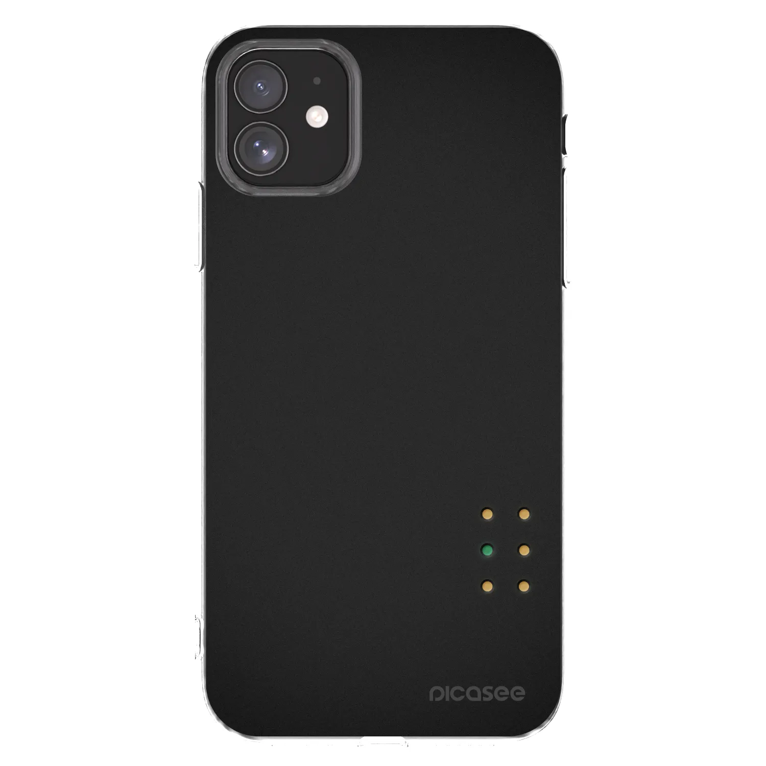 Picasee silikonový průhledný obal pro Apple iPhone 11 - Pulse