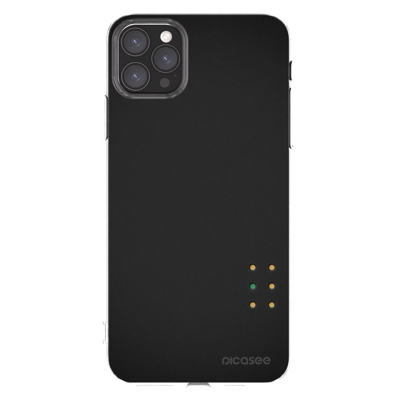 Picasee silikonový průhledný obal pro Apple iPhone 11 Pro Max - Pulse