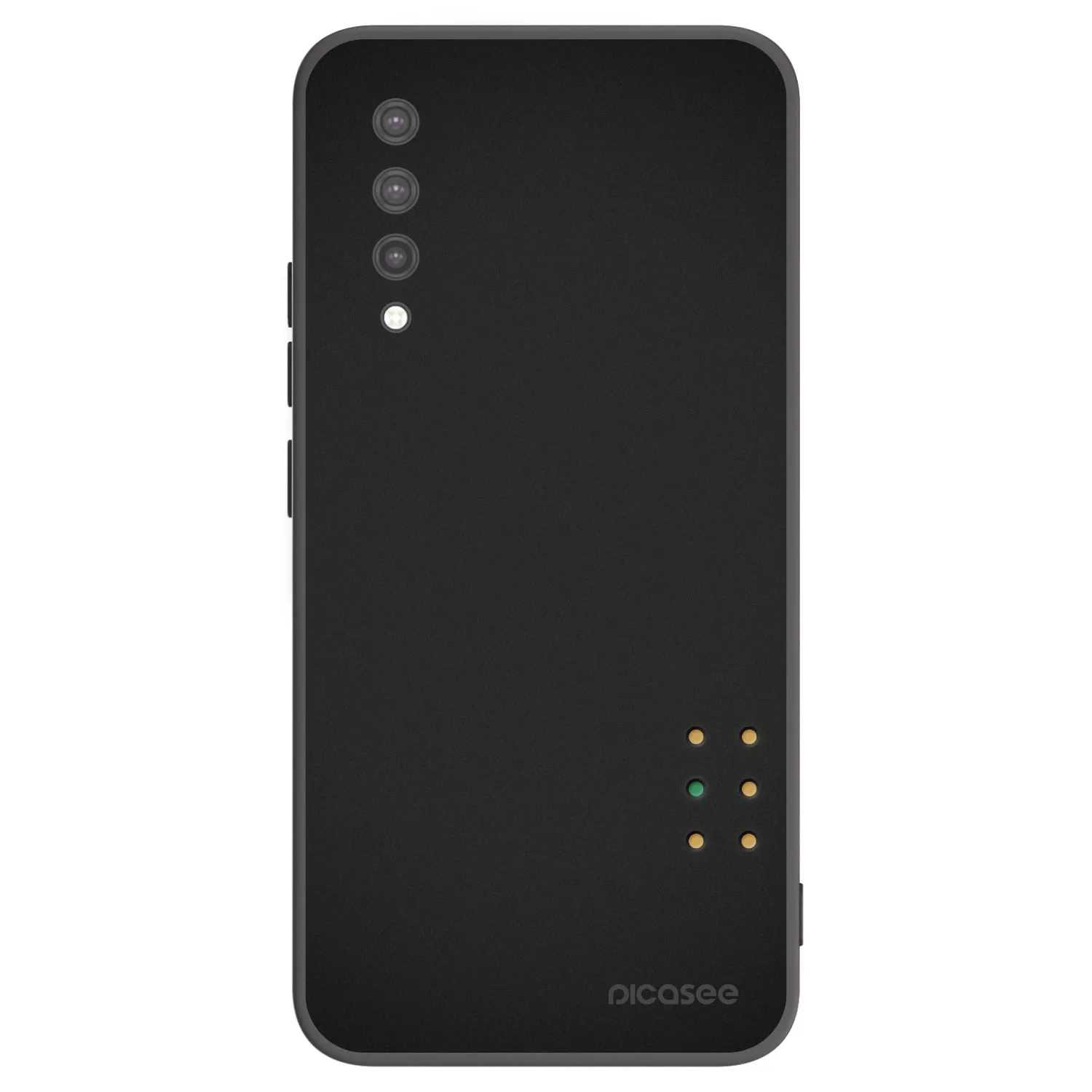 Picasee silikonový černý obal pro Xiaomi Mi 9 Lite - Pulse
