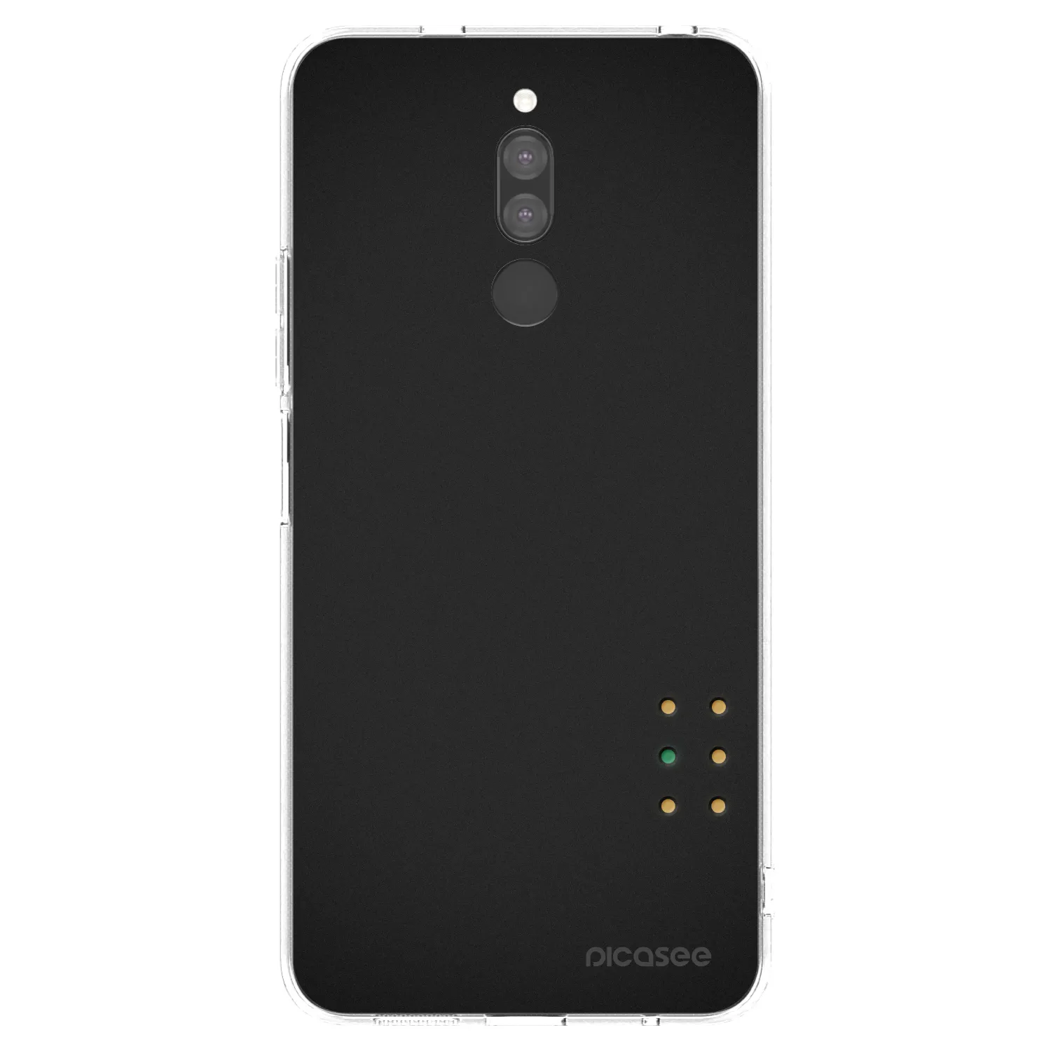 Picasee silikonový průhledný obal pro Xiaomi Redmi 8 - Pulse