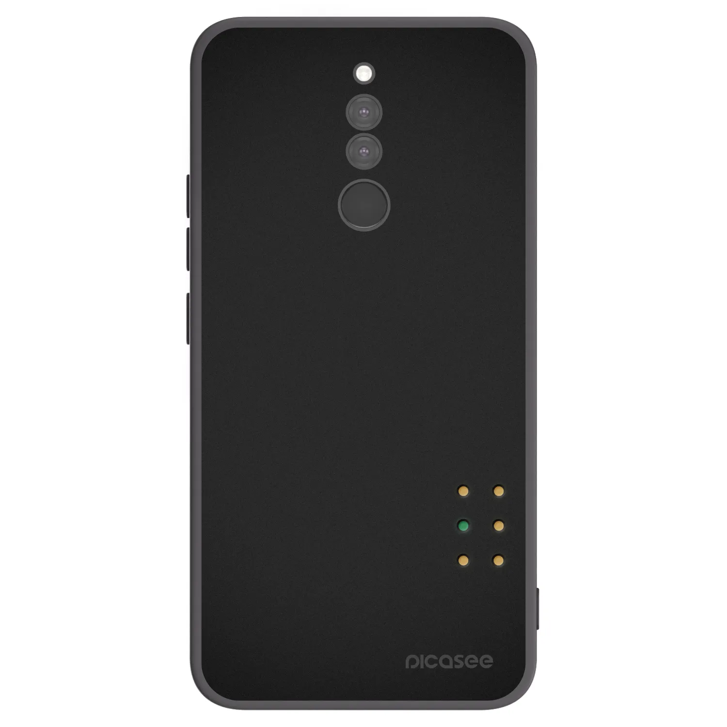 Picasee silikonový černý obal pro Xiaomi Redmi 8 - Pulse