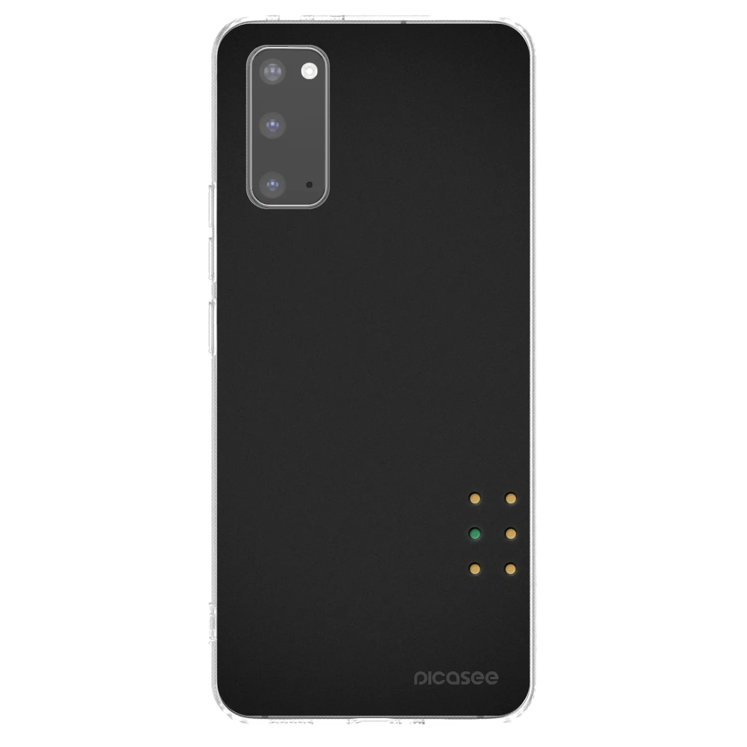 Picasee silikonový průhledný obal pro Samsung Galaxy S20 G980F - Pulse