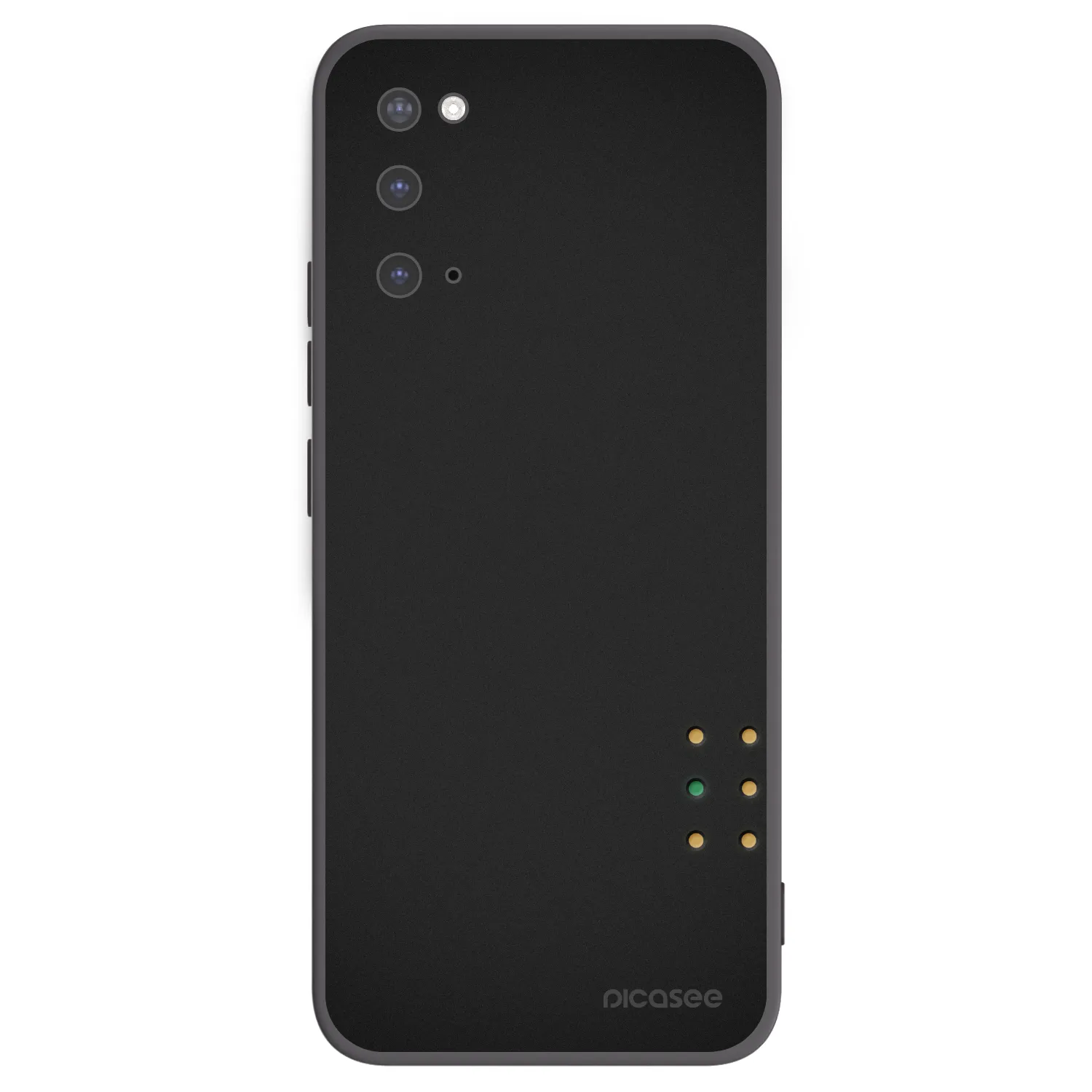 Picasee silikonový černý obal pro Samsung Galaxy S20 G980F - Pulse