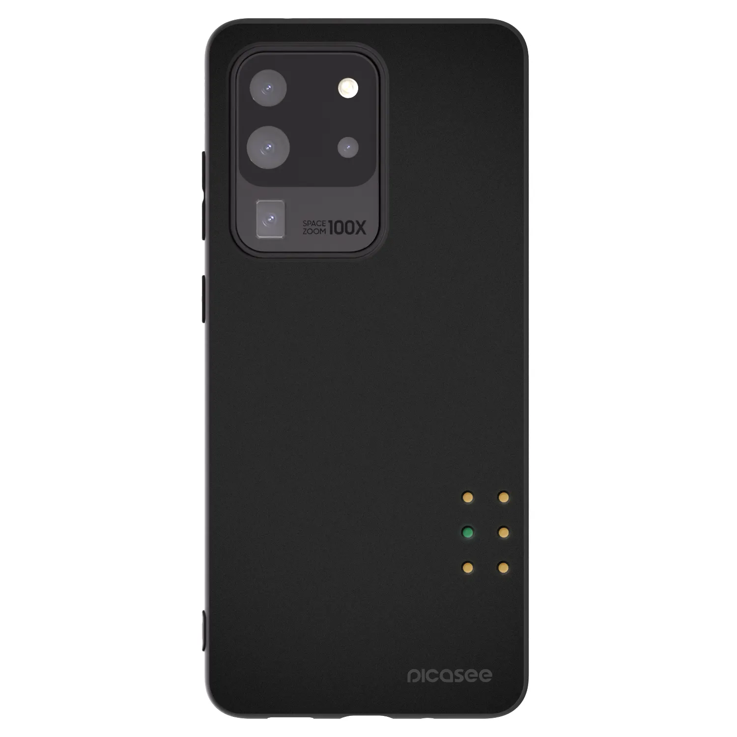Picasee silikonový černý obal pro Samsung Galaxy S20 Ultra 5G G988F - Pulse