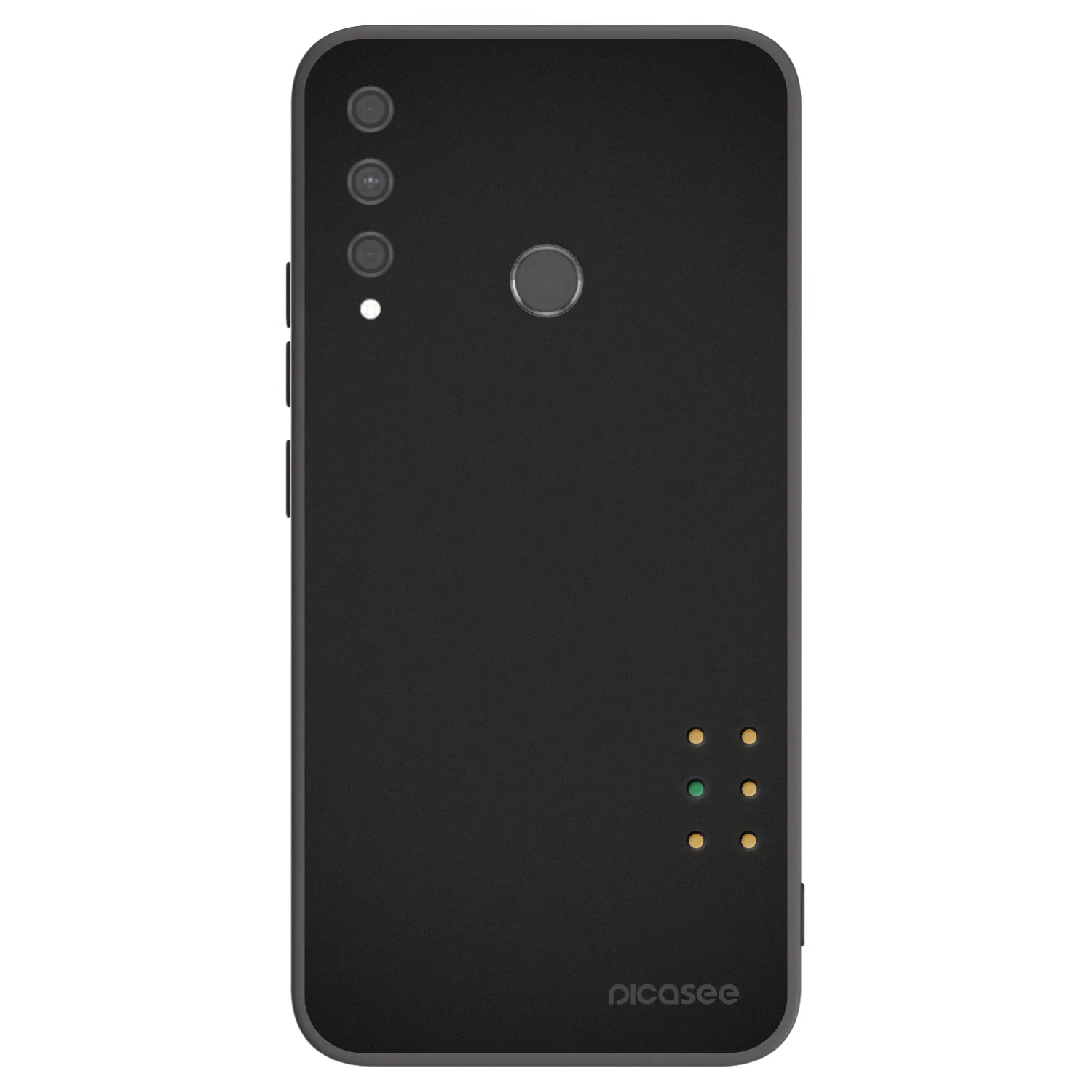 Picasee silikonový černý obal pro Huawei P40 Lite E - Pulse