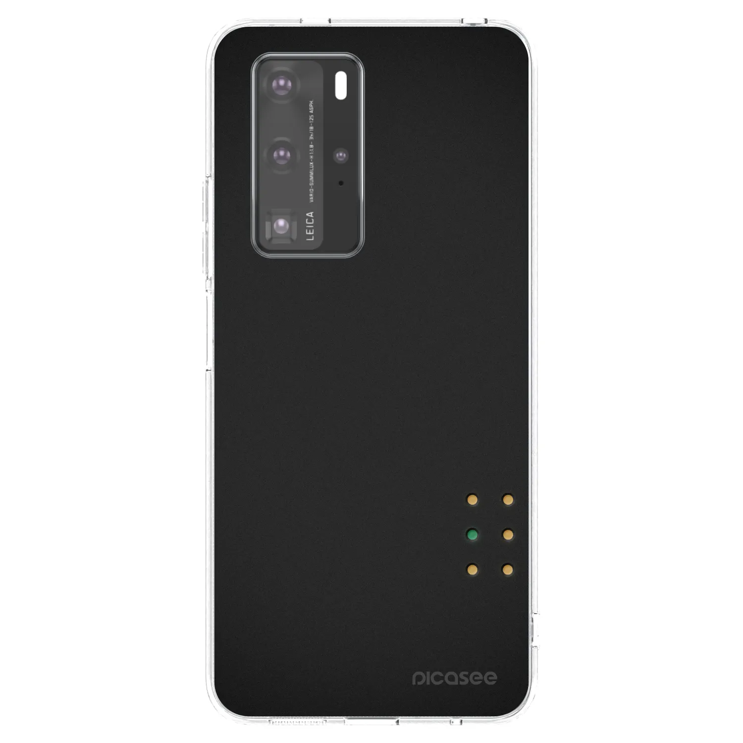 Picasee silikonový průhledný obal pro Huawei P40 Pro - Pulse