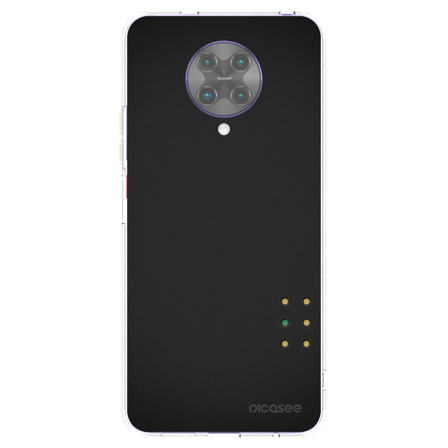 Picasee silikonový průhledný obal pro Xiaomi Poco F2 Pro - Pulse