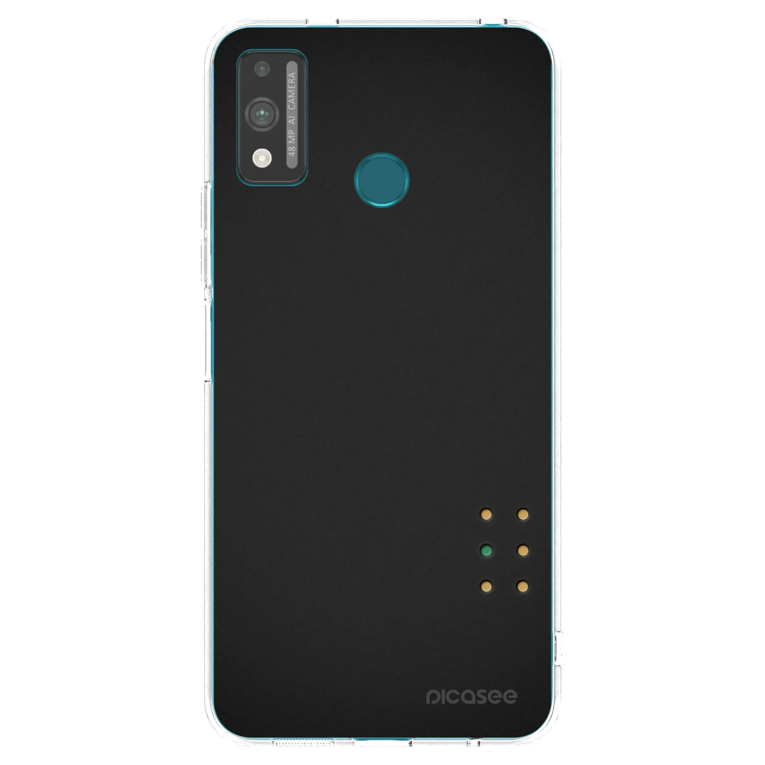 Picasee silikonový průhledný obal pro Honor 9X Lite - Pulse