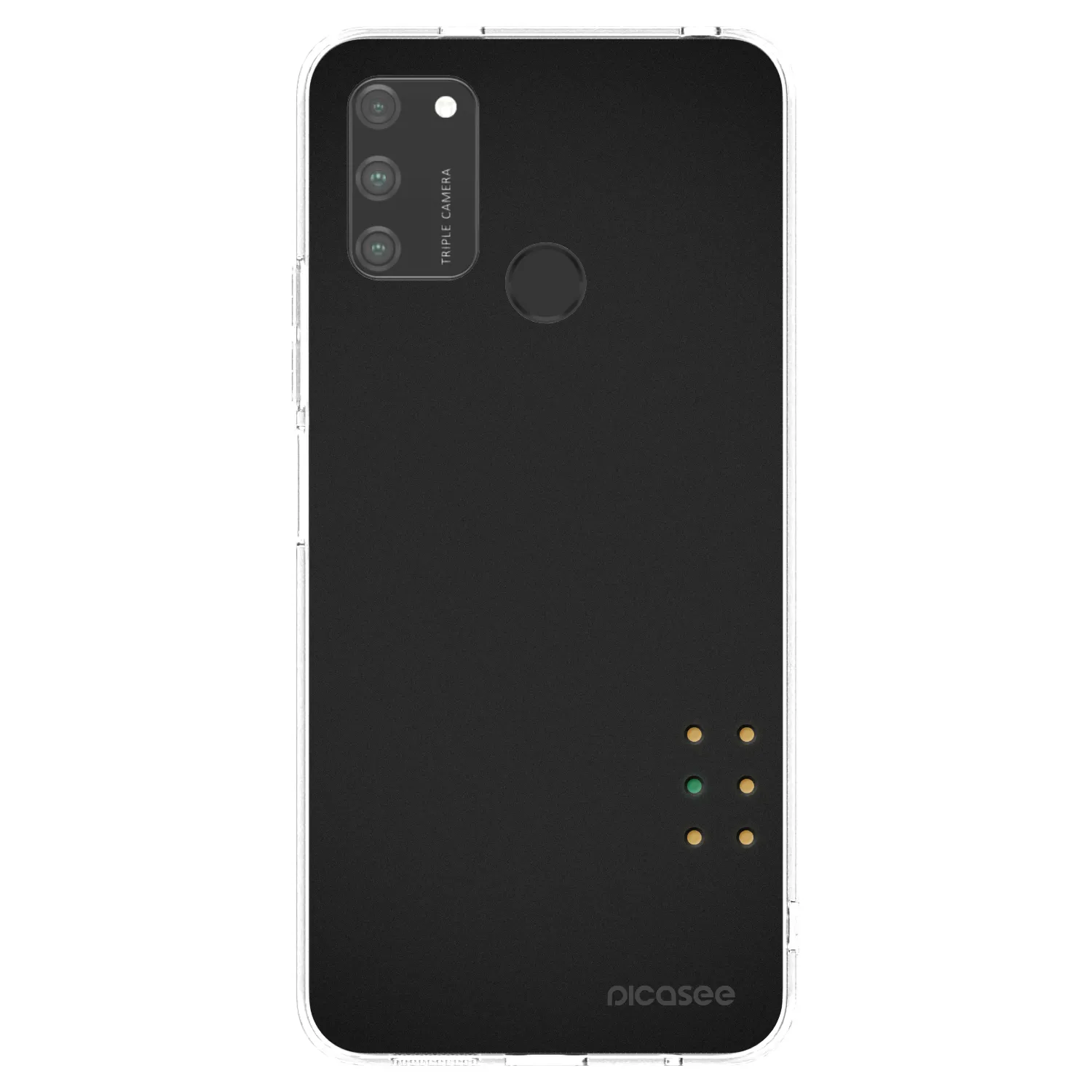 Picasee silikonový průhledný obal pro Honor 9A - Pulse
