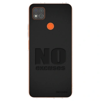 Picasee silikonový průhledný obal pro Xiaomi Redmi 9C - No Excuses