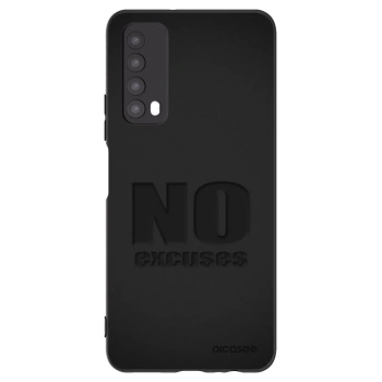 Picasee silikonový černý obal pro Huawei P Smart 2021 - No Excuses