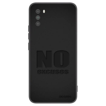 Picasee silikonový černý obal pro Xiaomi Poco M3 - No Excuses