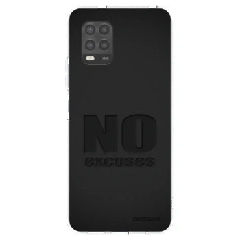 Picasee silikonový průhledný obal pro Xiaomi Mi 10 Lite - No Excuses