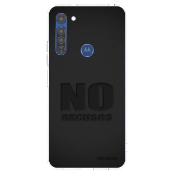 Obal pro Motorola Moto G8 - No Excuses