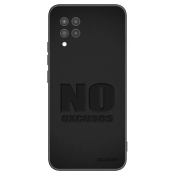 Picasee silikonový černý obal pro Samsung Galaxy A42 A426B - No Excuses