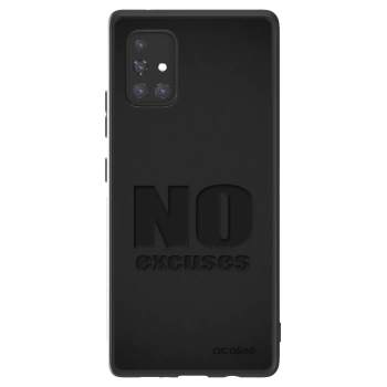 Picasee ULTIMATE CASE pro Samsung Galaxy A71 A715F - No Excuses