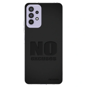 Picasee silikonový průhledný obal pro Samsung Galaxy A32 4G SM-A325F - No Excuses