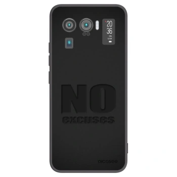 Picasee silikonový černý obal pro Xiaomi Mi 11 Ultra - No Excuses