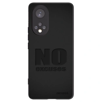 Picasee silikonový černý obal pro Honor 50 5G - No Excuses