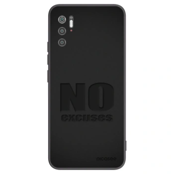 Picasee silikonový černý obal pro Xiaomi Poco M3 Pro 5G - No Excuses