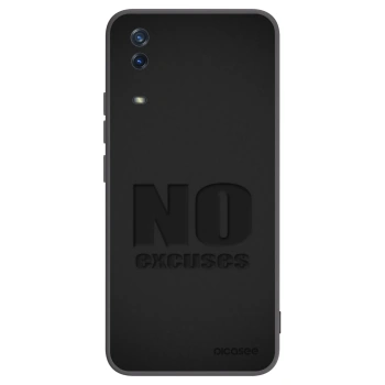 Picasee silikonový černý obal pro Vivo Y11s - No Excuses