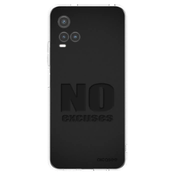 Picasee silikonový průhledný obal pro Vivo Y33s - No Excuses