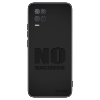 Picasee silikonový černý obal pro Realme 8 5G - No Excuses