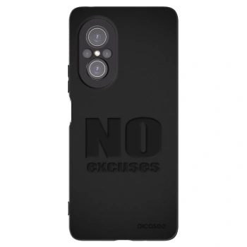 Picasee silikonový černý obal pro Huawei Nova 9 SE - No Excuses