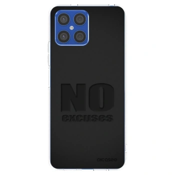 Picasee silikonový průhledný obal pro Honor X8 4G - No Excuses